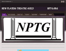 Tablet Screenshot of nptg.org